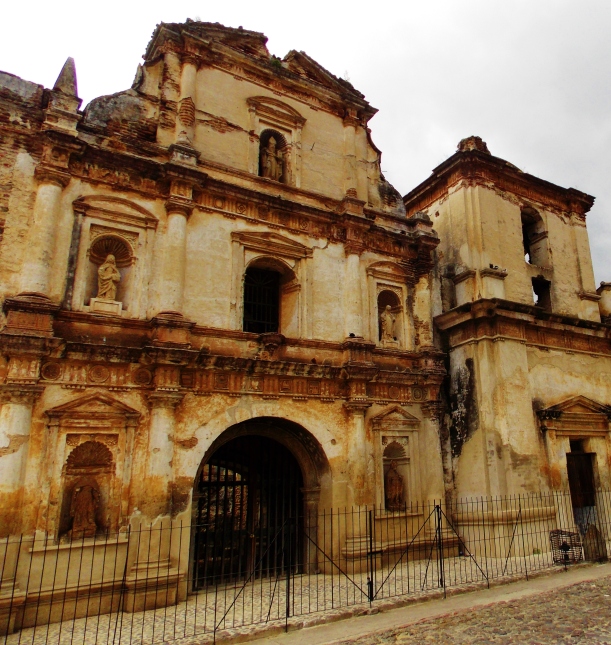 One of the various church ruins of Antigua